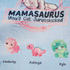 Don't Mess With Mamasaurus, You'll Get Jurasskicked - Personalized Blanket - Best Gift For Mother, Grandma