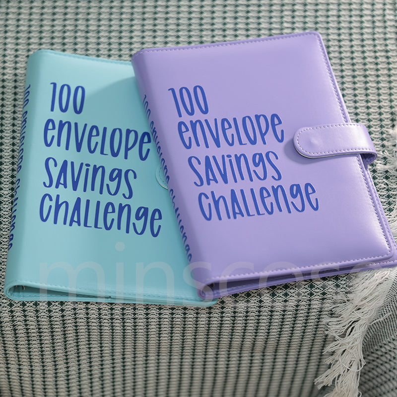 100 Envelope Challenge Binder-Easy And fun Way To Save $5,050🎉