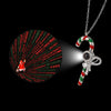 Personalized Christmas Set Projection Necklace