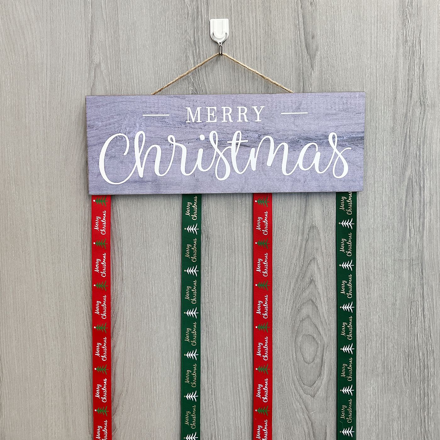 Merry Christmas Card Holder - Christmas Card Display - Christmas Cards