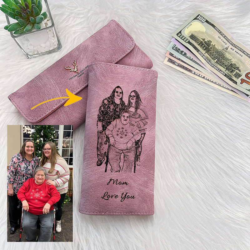 Custom Photo Wallet Women's Wallet Gift For Her