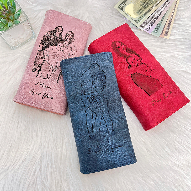 Custom Photo Wallet Women's Wallet Gift For Her