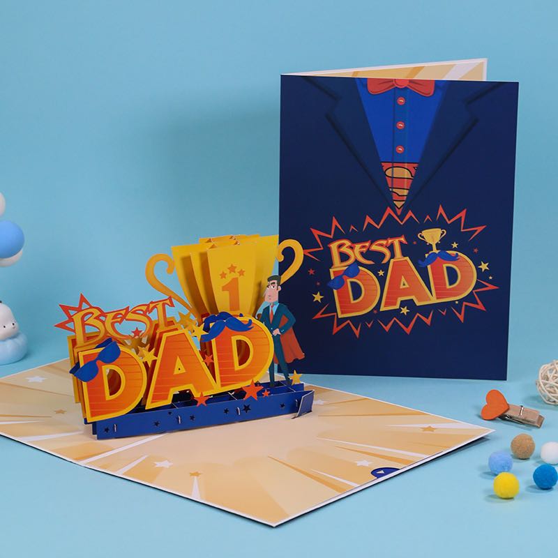 Best Dad Greeting Card