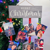 Merry Christmas Card Holder - Christmas Card Display - Christmas Cards