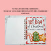 Printed Christmas Gift Card Book