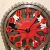 Motorized Rotating Gear Clock