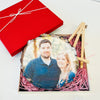 Custom Photo on Wood Valentine's Day Anniversary Gift