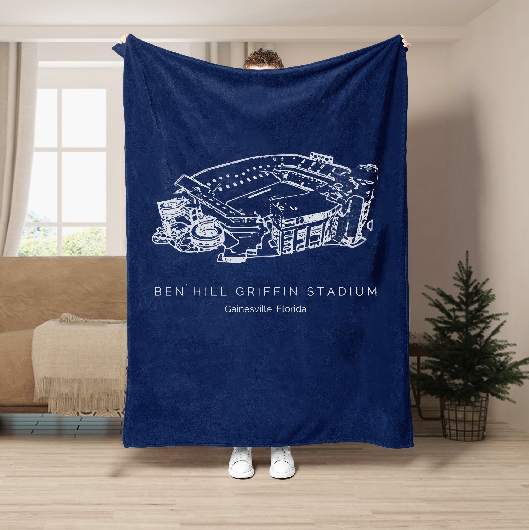 Ben Hill Griffin Stadium - Florida Gators football,College Football Blanket