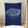 Michigan Stadium - Michigan Wolverines football, College Football Blanket