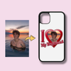 I Love My BF/GF Custom Photo Phone Case