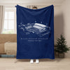 Milan Puskar Stadium - West Virginia Mountaineers football,College Football Blanket