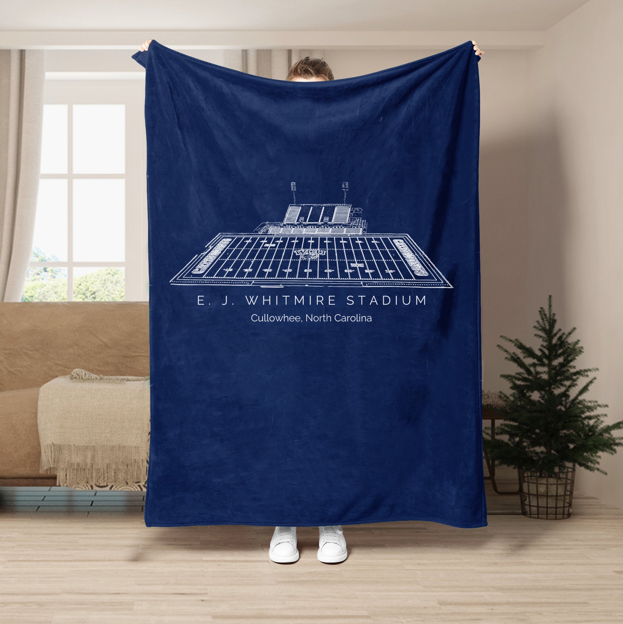 E. J. Whitmire Stadium - Western Carolina Catamounts football,College Football Blanket