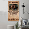 🎁TO MY WIFE-I HAD YOU AND YOU HAD ME-CANVAS POSTER(Buy 2 Get Free Shipping)