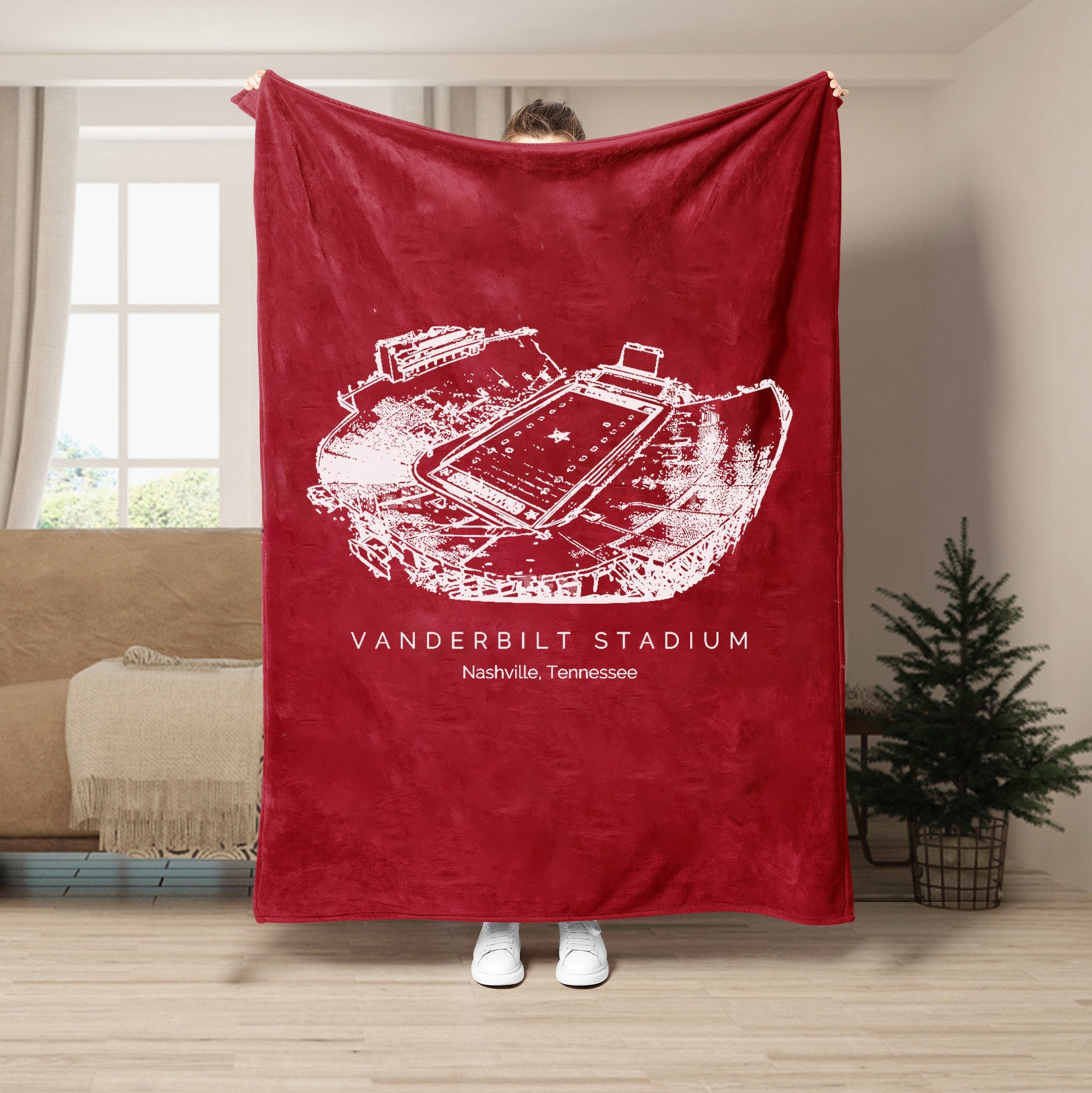 Vanderbilt Stadium - Vanderbilt Commodores football,College Football Blanket