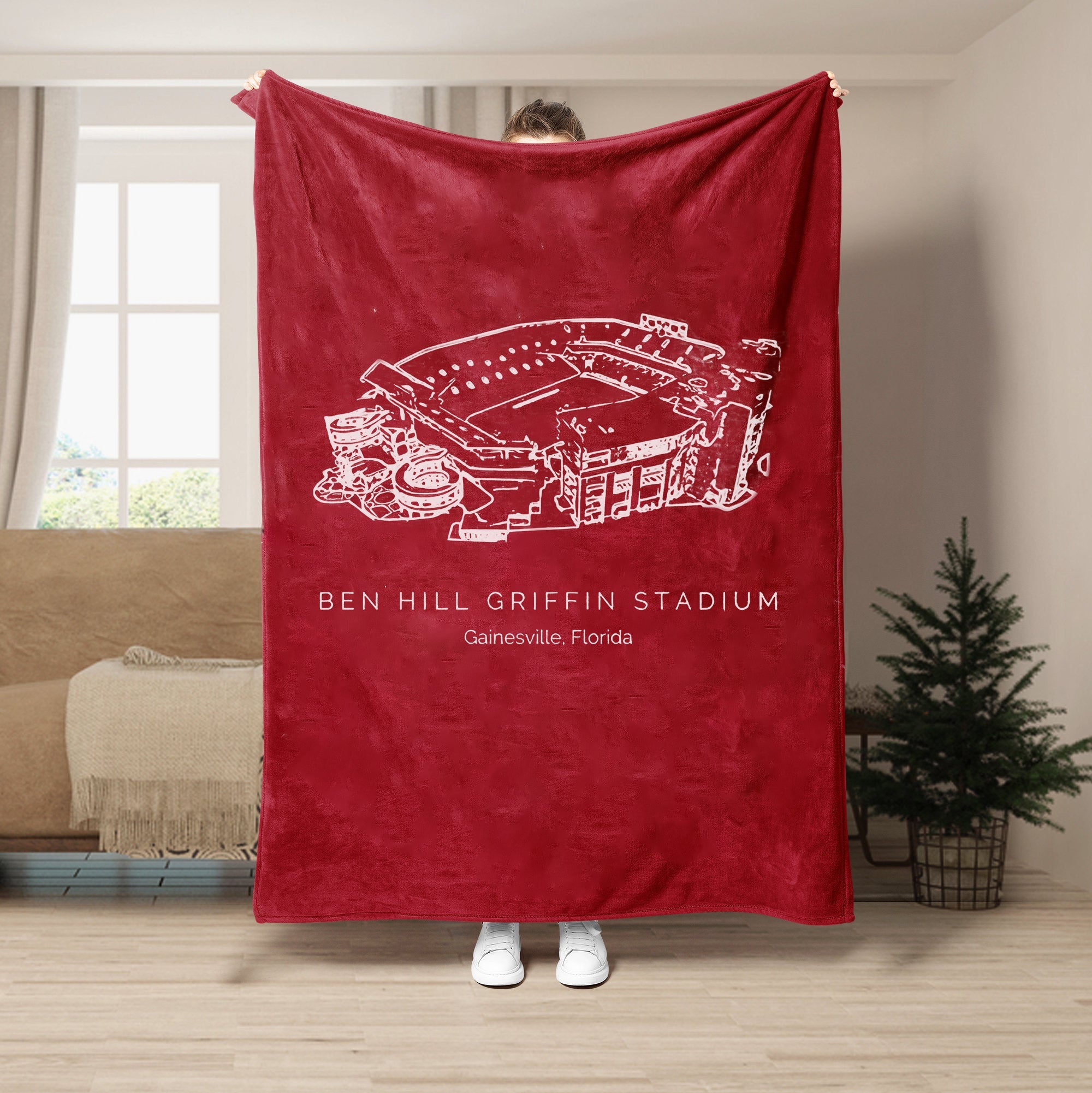 Ben Hill Griffin Stadium - Florida Gators football,College Football Blanket