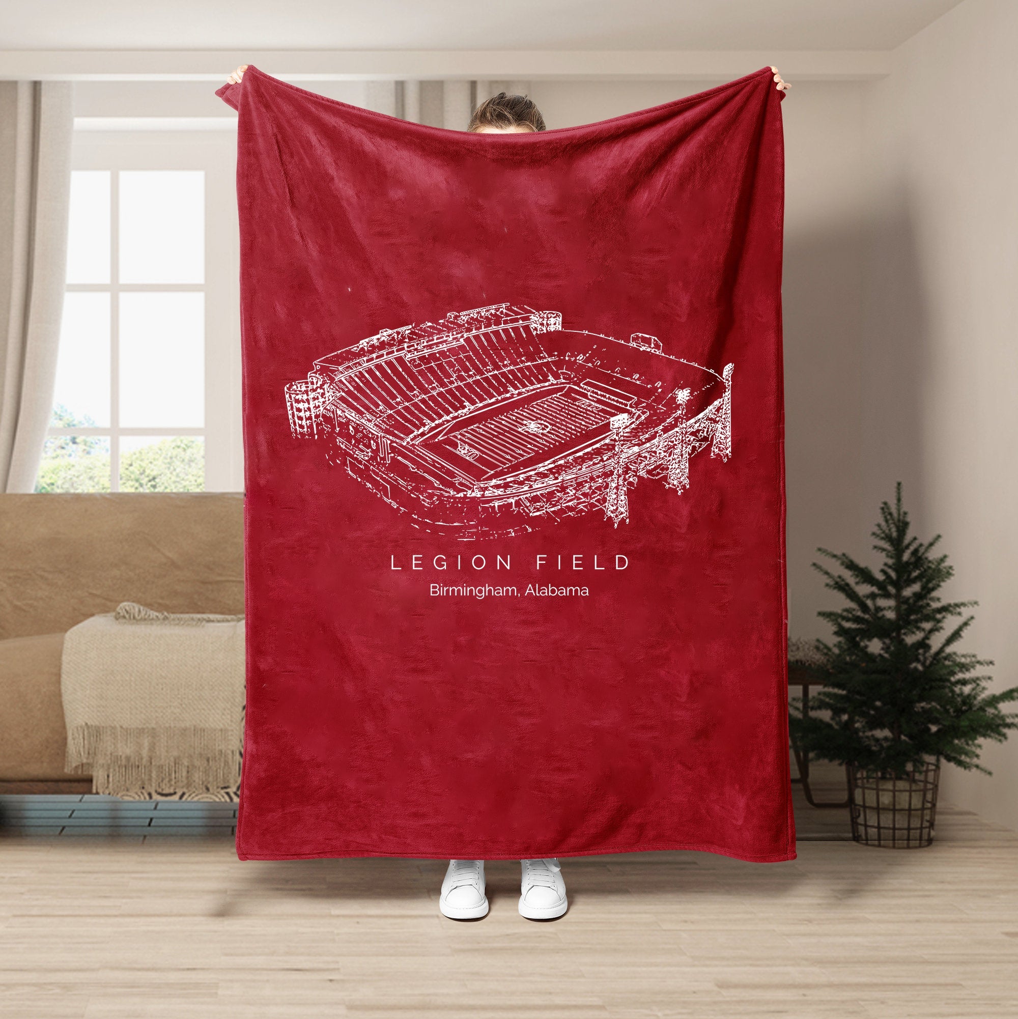 Legion Field - UAB Blazers football,College Football Blanket