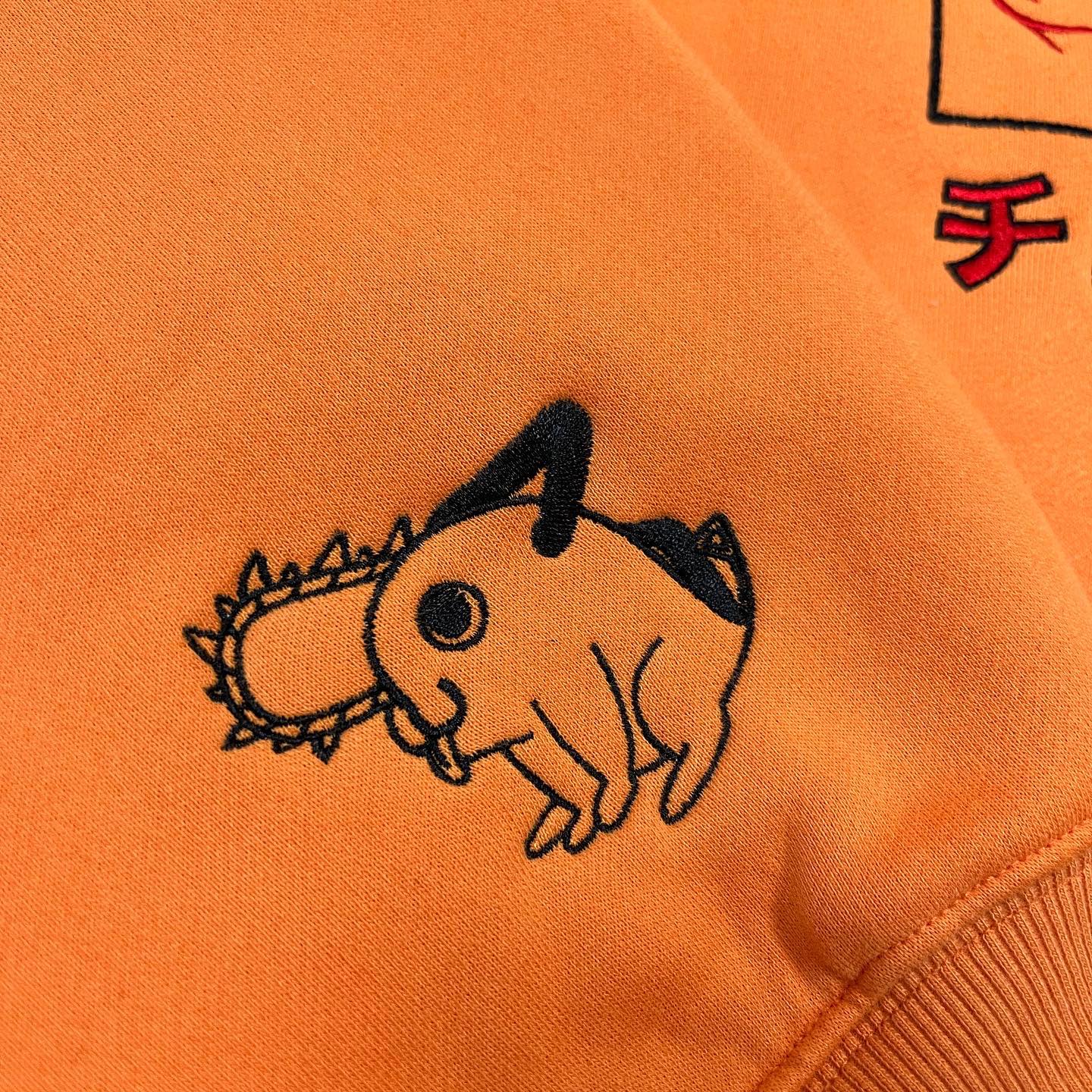 Denji "𝕲𝖔𝖎𝖓' 𝕭𝖊𝖗𝖘𝖊𝖗𝖐" Embroidery Crewneck