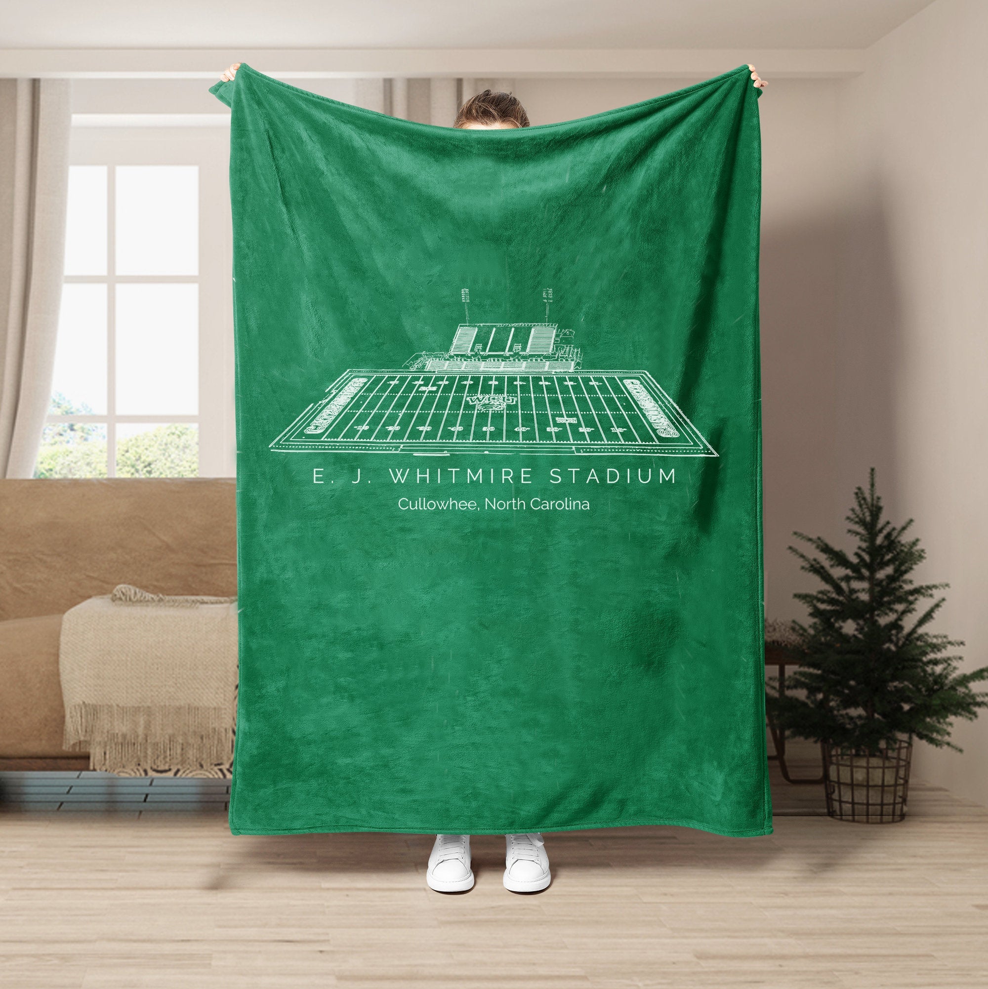 E. J. Whitmire Stadium - Western Carolina Catamounts football,College Football Blanket