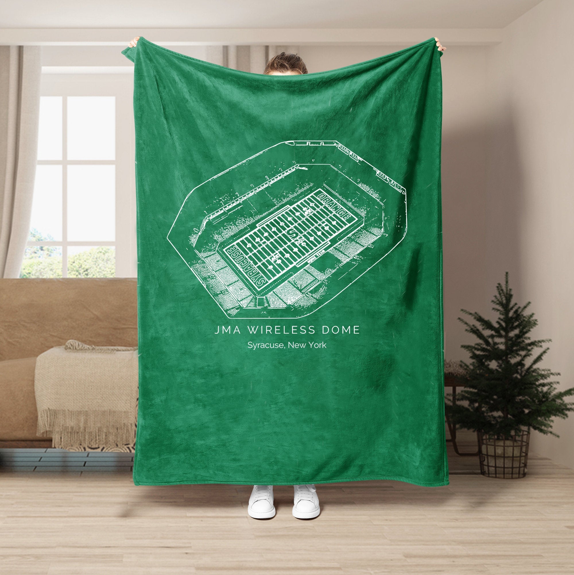 JMA Wireless Dome - Syracuse Orange football,College Football Blanket