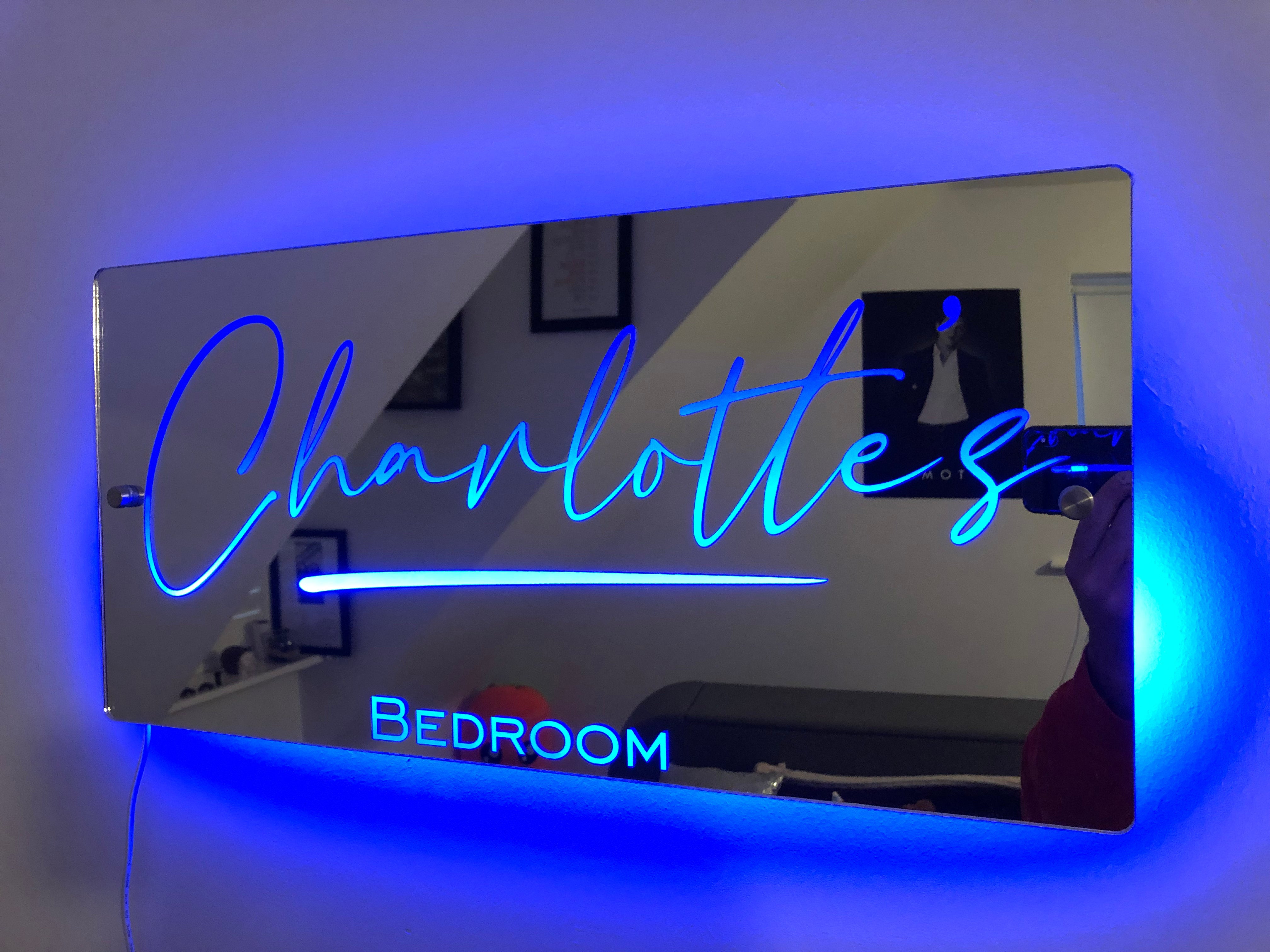 🔥Hot Sale🔥Personalized Name Mirror - Light Up Mirror(Buy 2 Get Free Shipping)