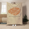 Darrell K Royal–Texas Memorial Stadium - Texas Longhorns football,College Football Blanket