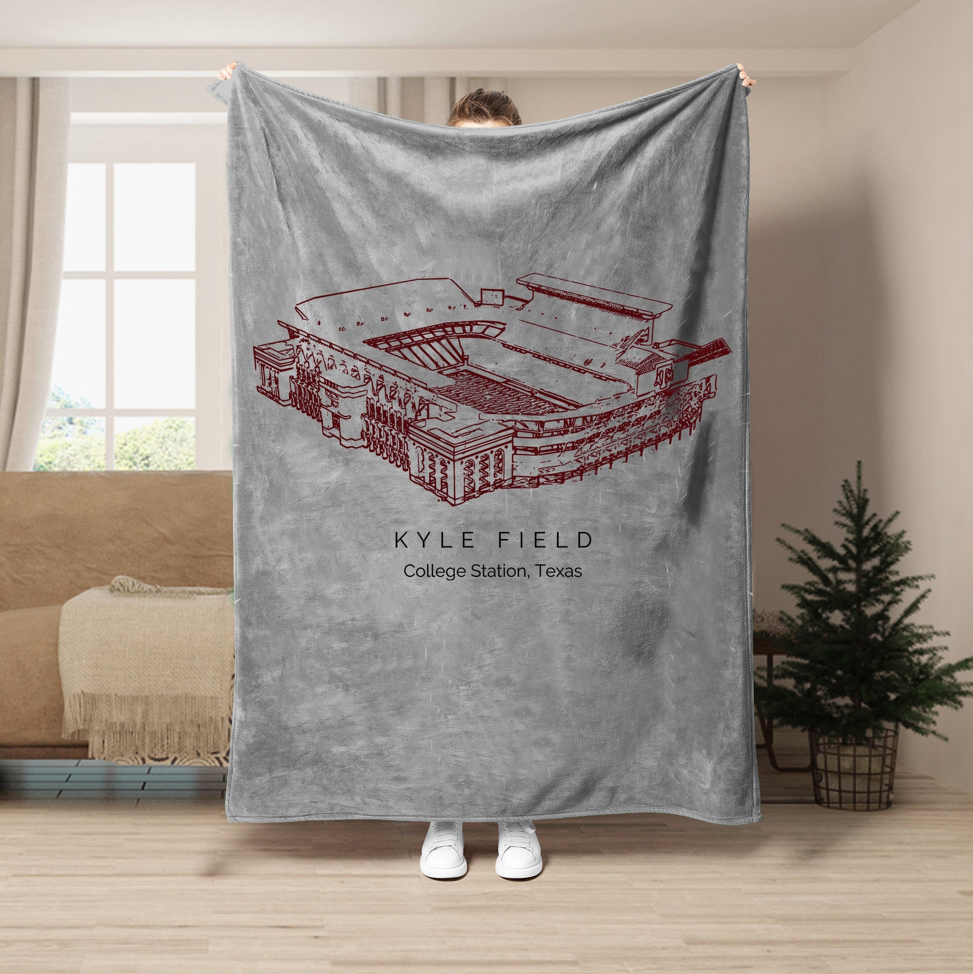 Kyle Field - Texas A&M Aggies football, College Football Blanket