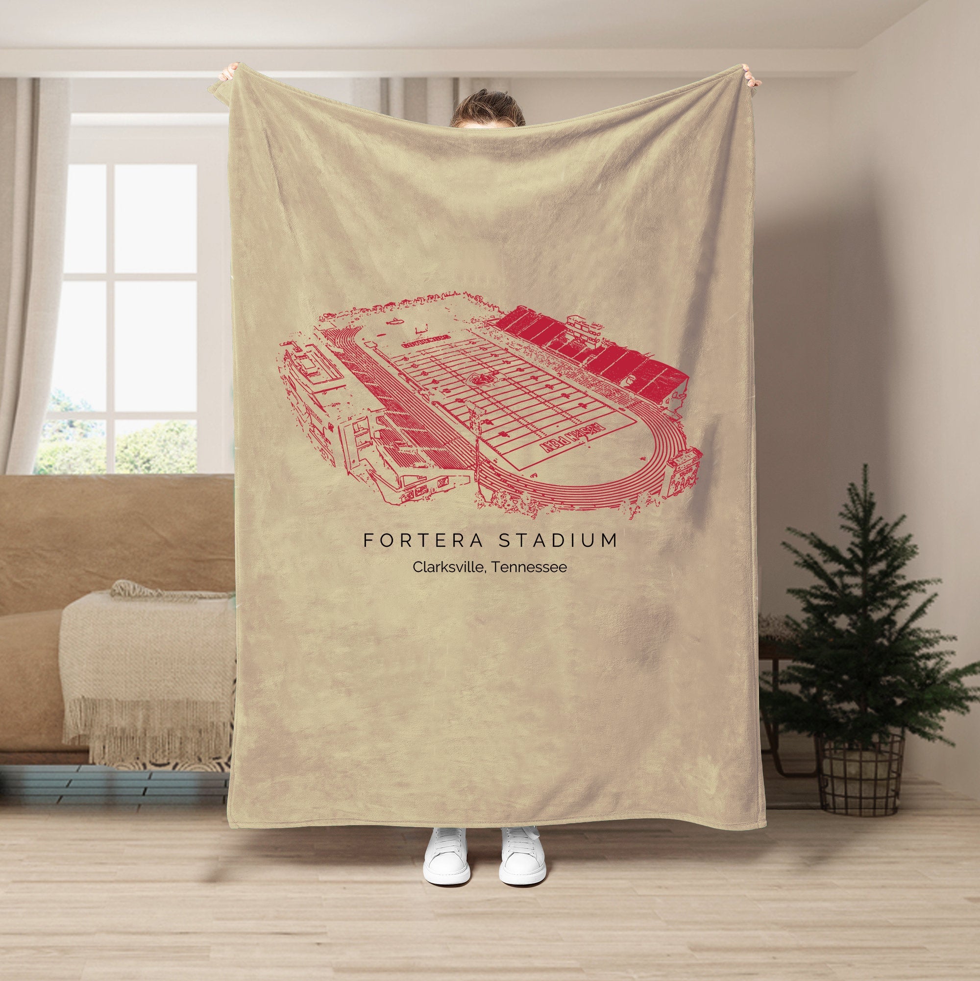 Fortera Stadium - Austin Peay Governors football,College Football Blanket