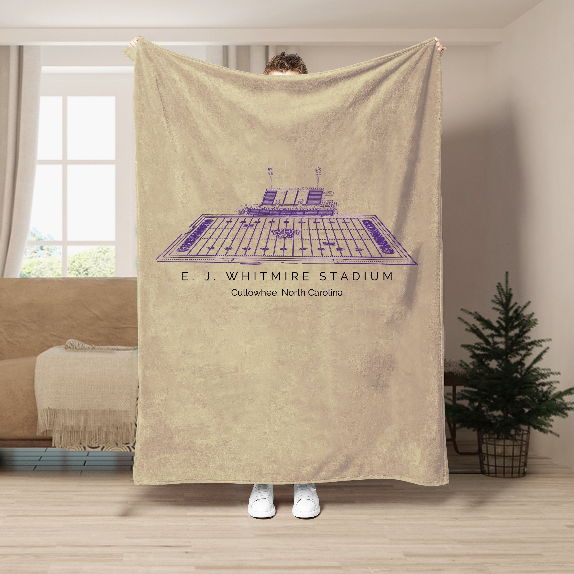 E. J. Whitmire Stadium - Western Carolina Catamounts football,College Football Blanket