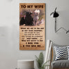 🎁TO MY WIFE-I HAD YOU AND YOU HAD ME-CANVAS POSTER(Buy 2 Get Free Shipping)