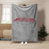 Bud Walton Arena - Arkansas Razorbacks football,College Football Blanket