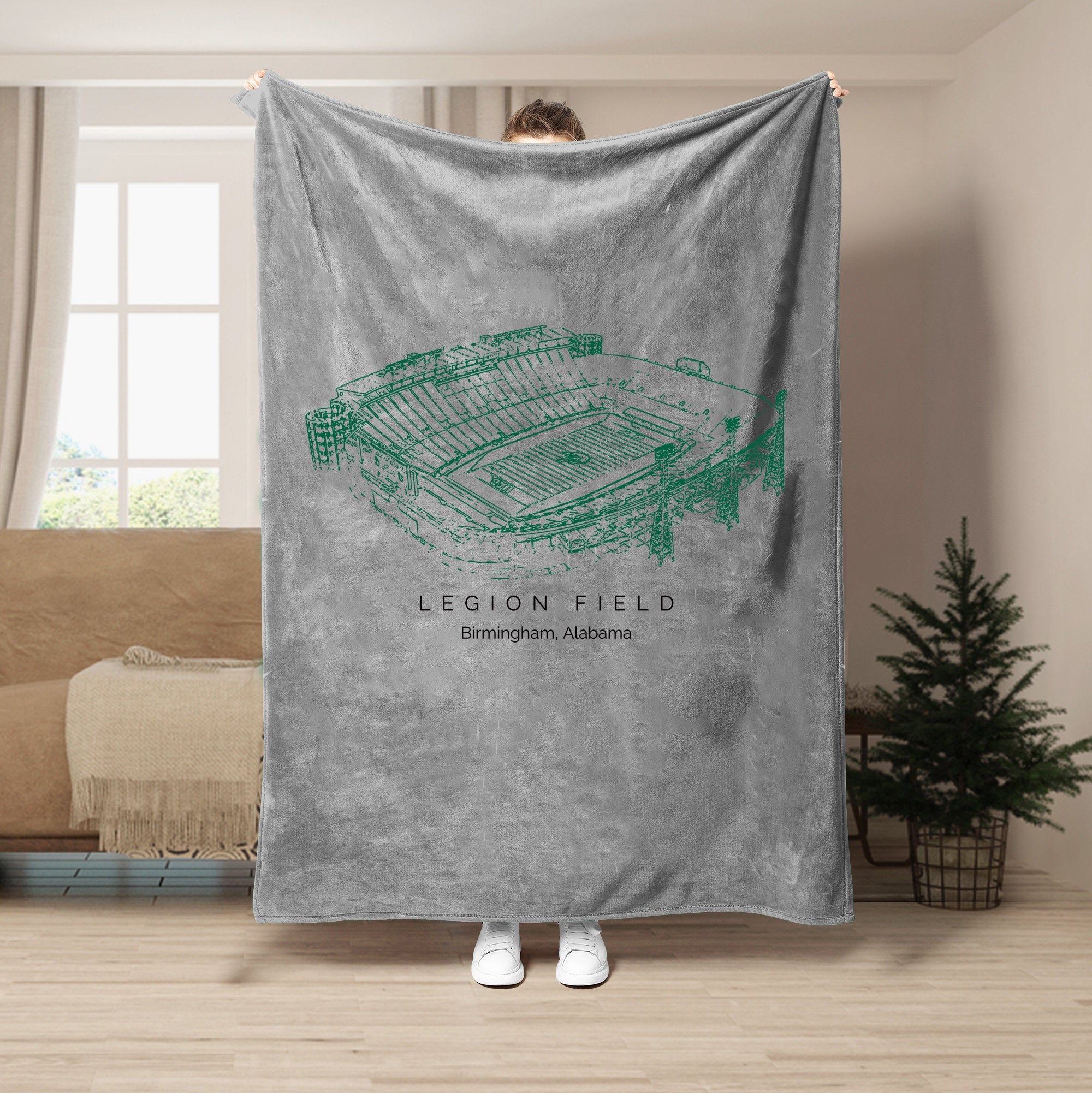 Legion Field - UAB Blazers football,College Football Blanket