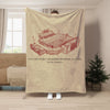 Gaylord Family Oklahoma Memorial Stadium - Oklahoma Sooners football, College Football Blanket