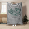 Spartan Stadium - Michigan State Spartans football,College Football Blanket