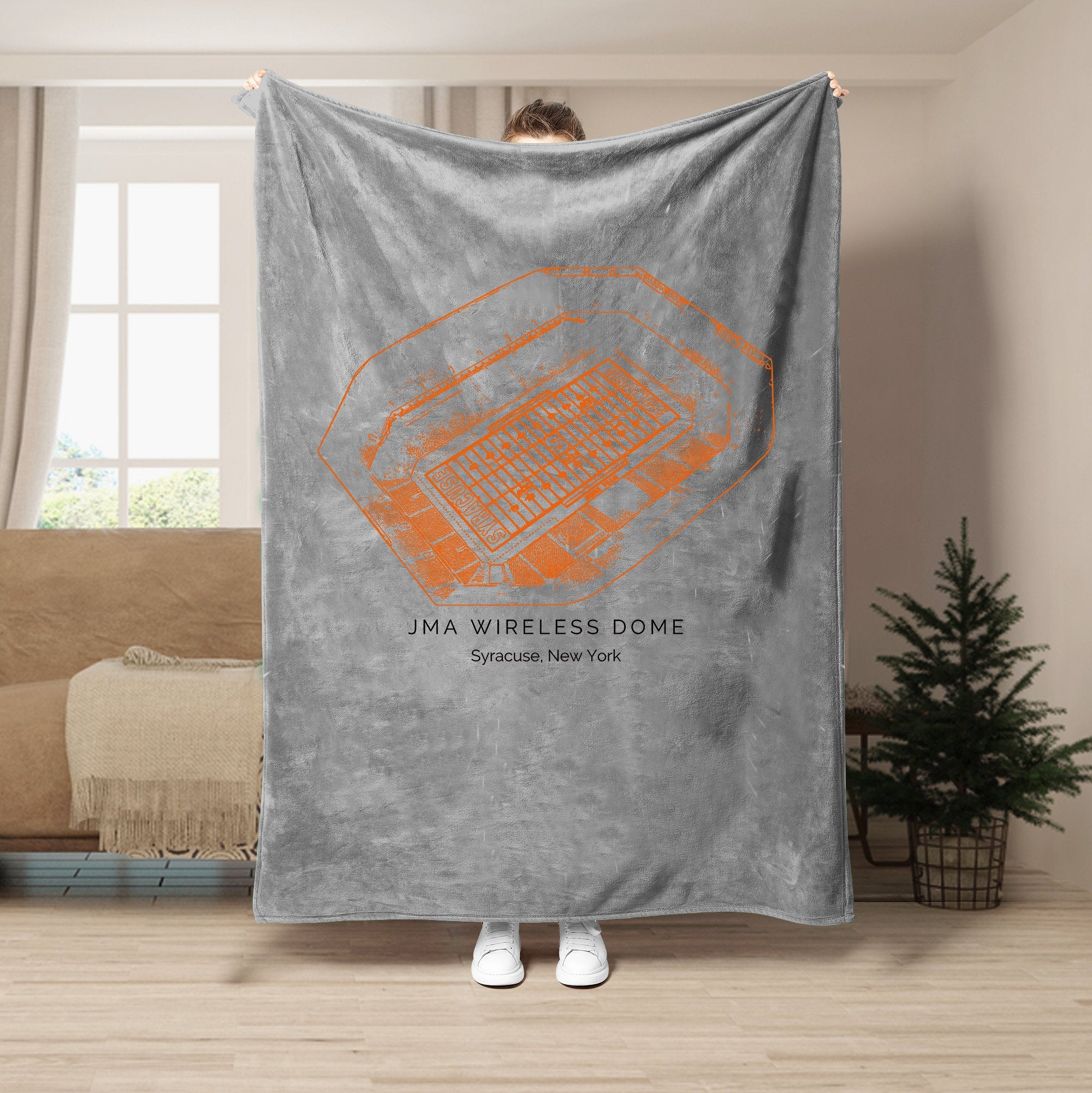 JMA Wireless Dome - Syracuse Orange football,College Football Blanket