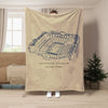 Michigan Stadium - Michigan Wolverines football, College Football Blanket