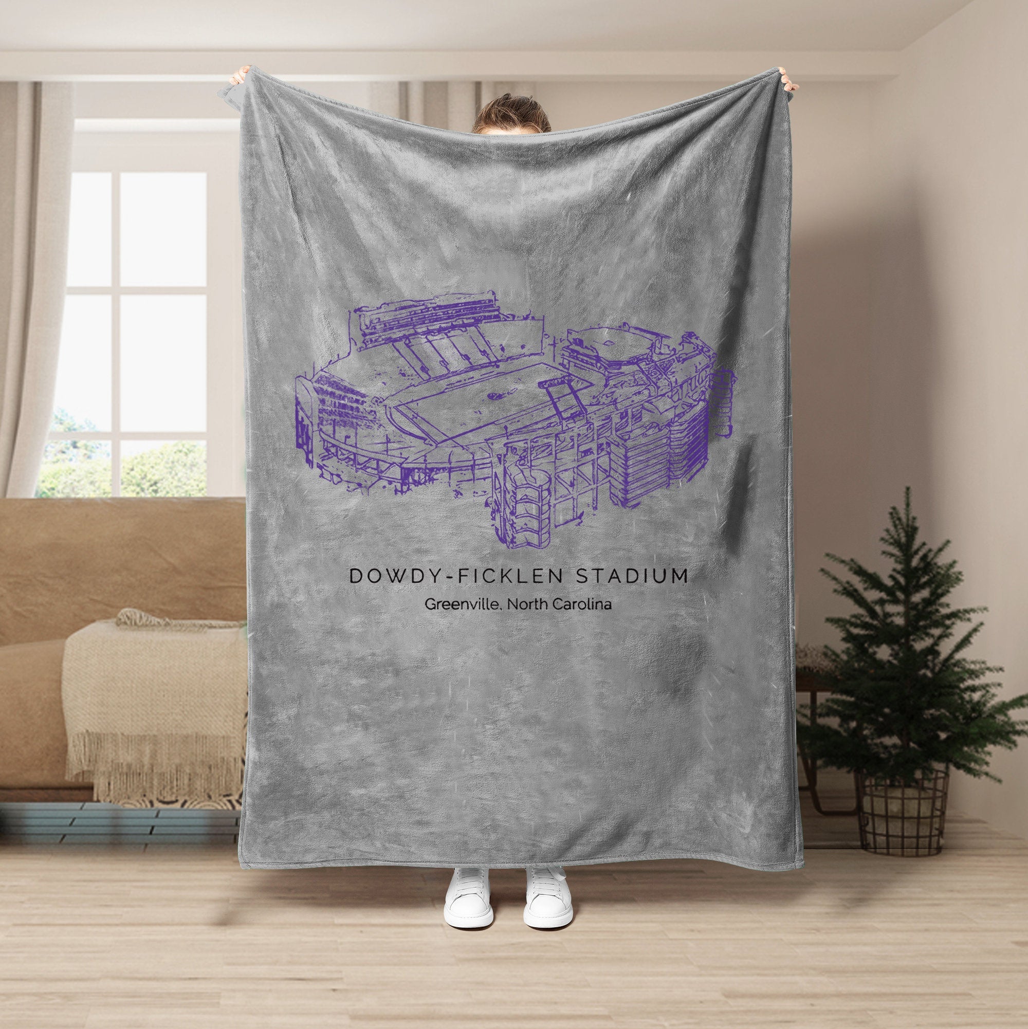 Dowdy–Ficklen Stadium - East Carolina Pirates football, College Football Blanket