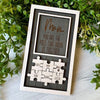 You Are The Piece That Holds Us Together Mom - Personalized Wooden Puzzle Sign