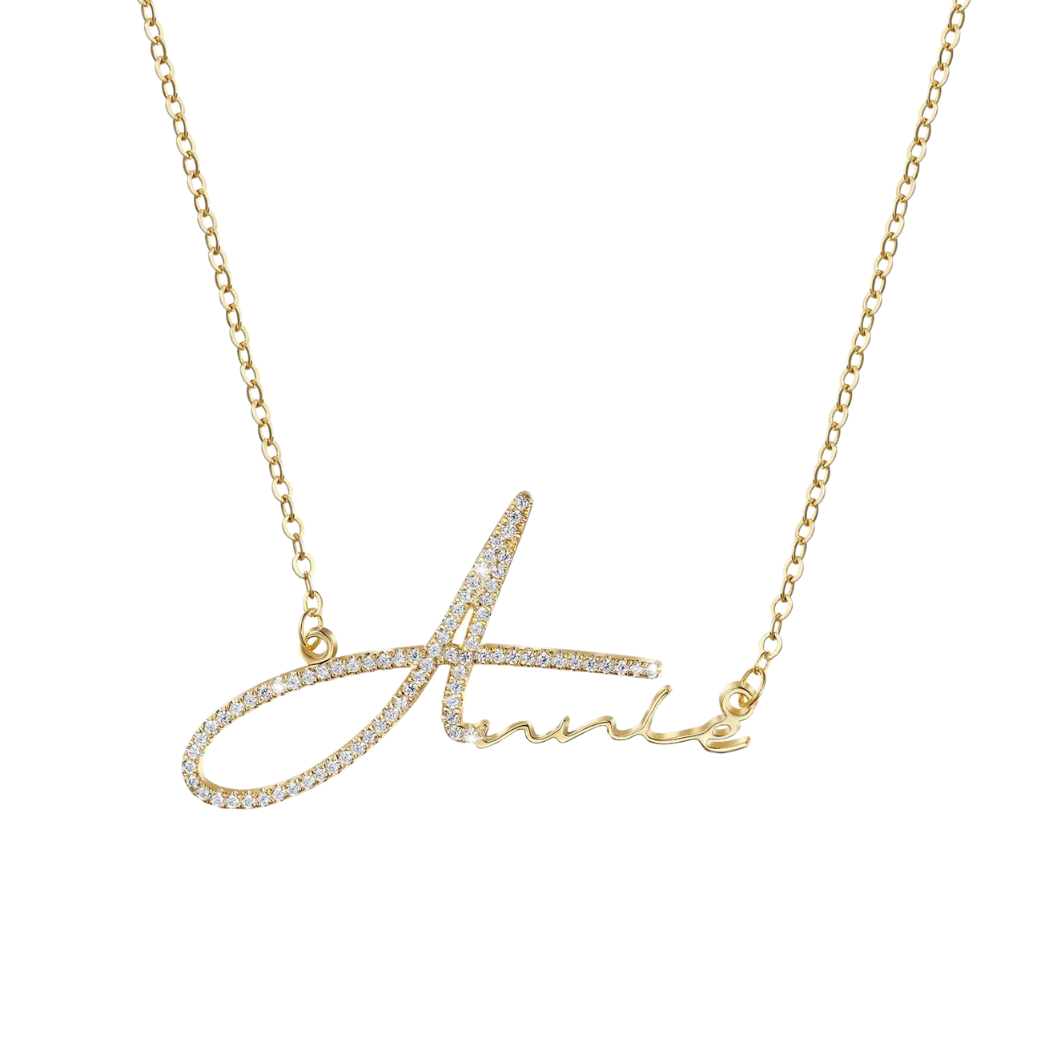 Custom Luxe Name Necklace