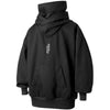 Ninja Double Neckline Cotton Hip Hop Hoodie