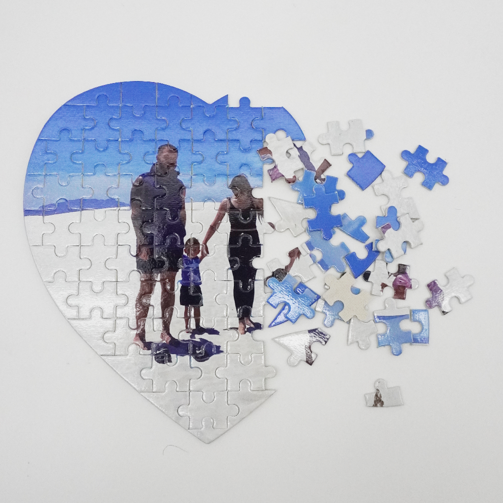 Customized Heart-Shaped Puzzle