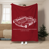 Donald W. Reynolds Razorback Stadium - Arkansas Razorbacks football,College Football Blanket