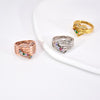 Custom Heart Birthstone Ring