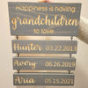 Grandkids Hanging Decor Sign