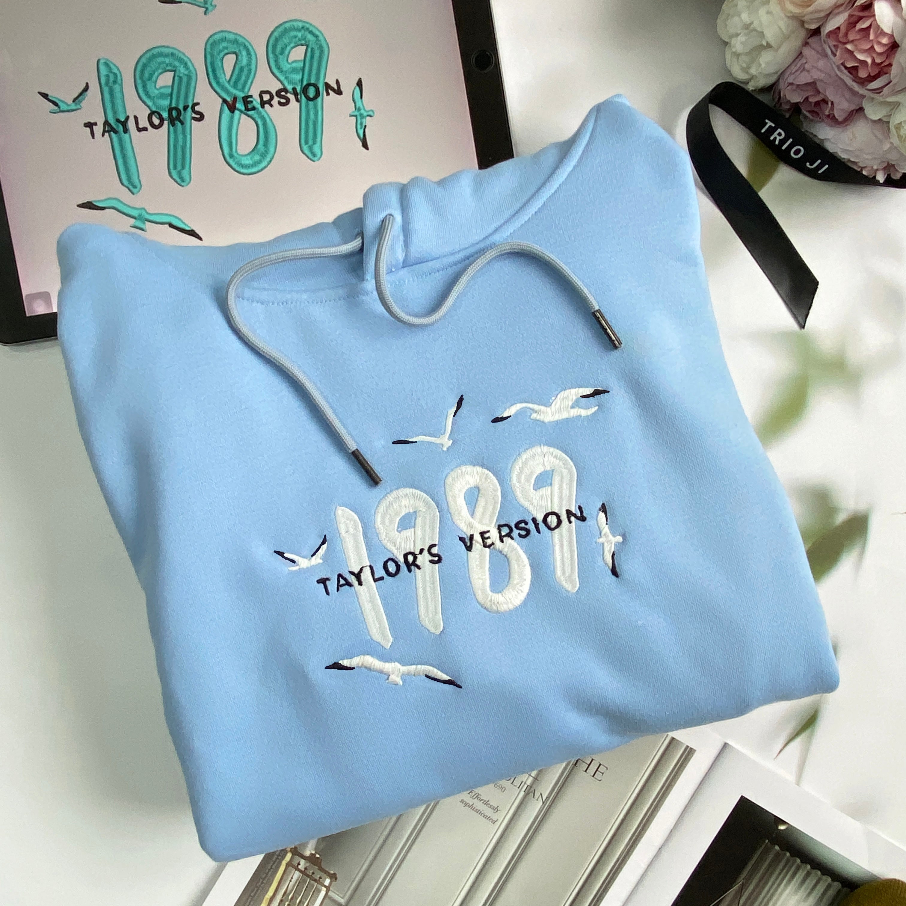 1989 TS Version Embroidered Sweatshirt Hoodie T-shirt