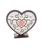 Personalized Heart Puzzle Frame Mom