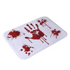 Enjoy Halloween Bloody Bathroom Colour Changing Floor Mat - Turns Red in Water