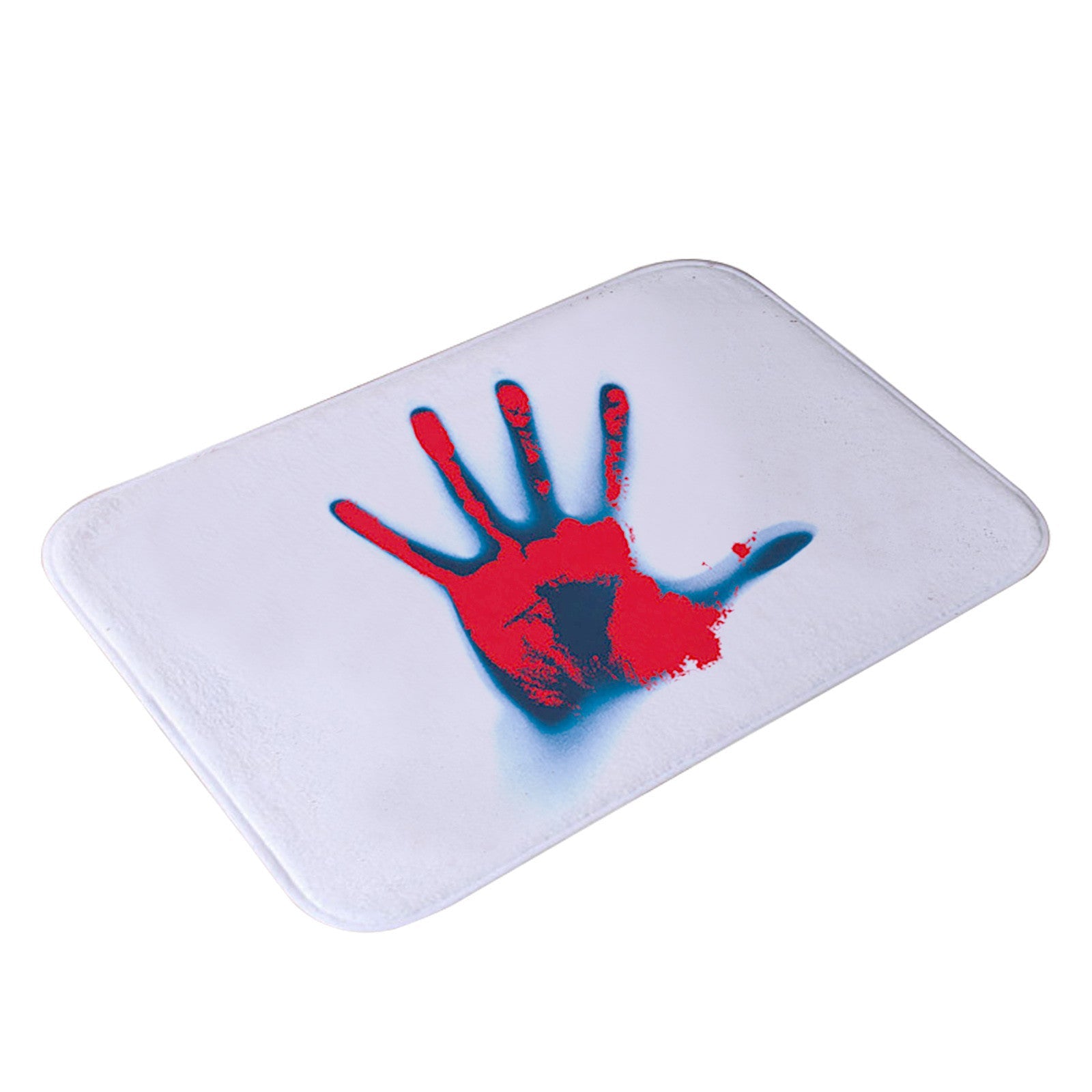 Enjoy Halloween Bloody Bathroom Colour Changing Floor Mat - Turns Red in Water