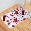 Enjoy Halloween Bloody Bathroom Colour Changing Floor Mat - Turns Red in Water