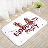 Enjoy Halloween Bloody Bathroom Colour Changing Floor Mat - Turns Red in Water