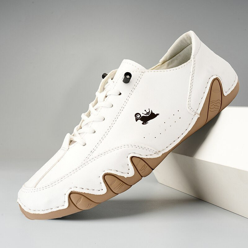 Ultra comfortable leather barefoot shoes
